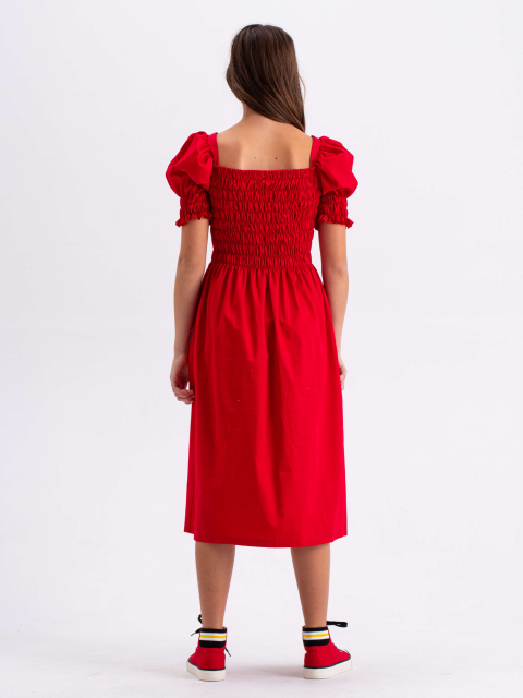 43087 Платье для девочек D649.10 красный