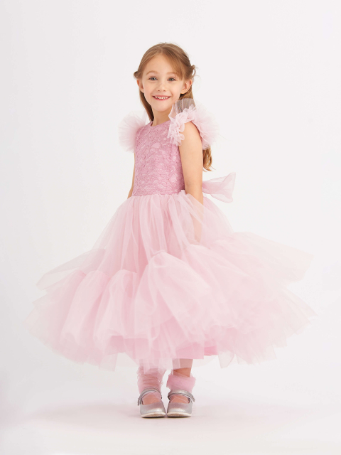 21590 Платье для девочек D437.02 розовый