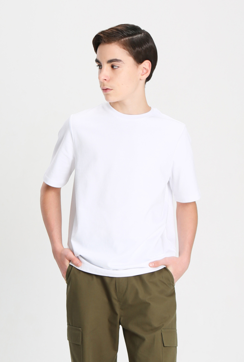 44071 Джемпер(футболка) для мальчиков T667.01 белый