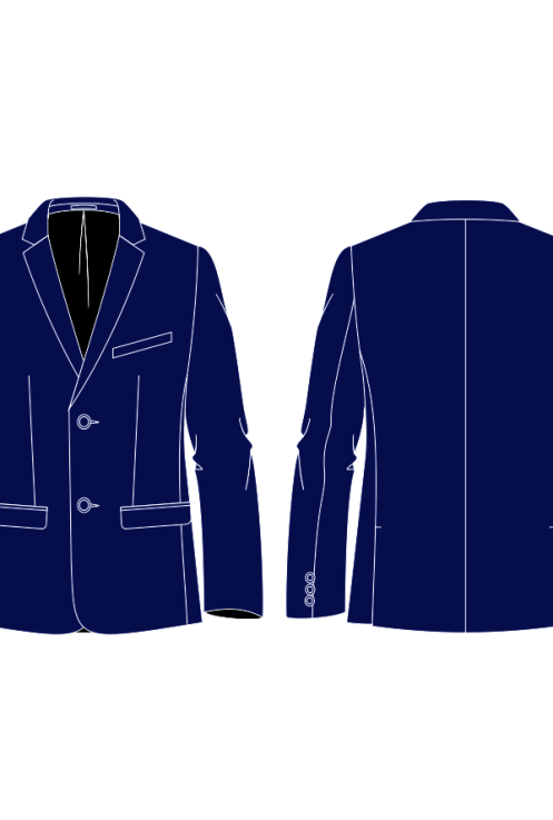 10422 Пиджак для мальчиков J612.01 синий