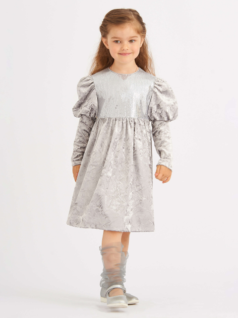 21607 Платье для девочек D638.04 серый