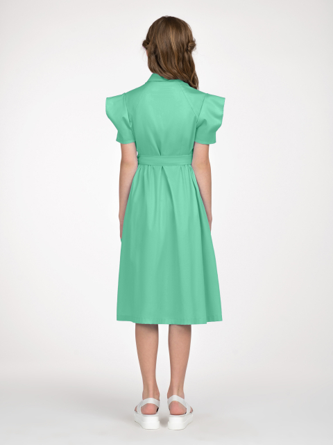 41301 Платье для девочек D452.07 зеленый