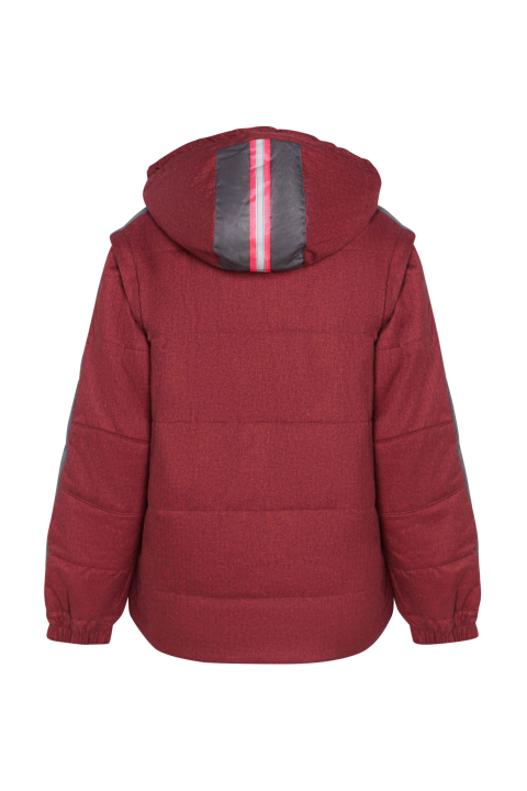 31009 Куртка для девочек зимняя Z554.02 бордовый