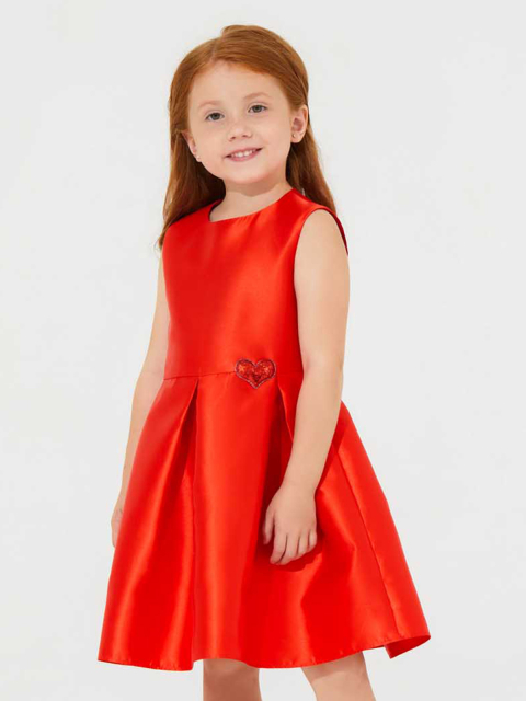 23534 Платье для девочек D948.02 красный