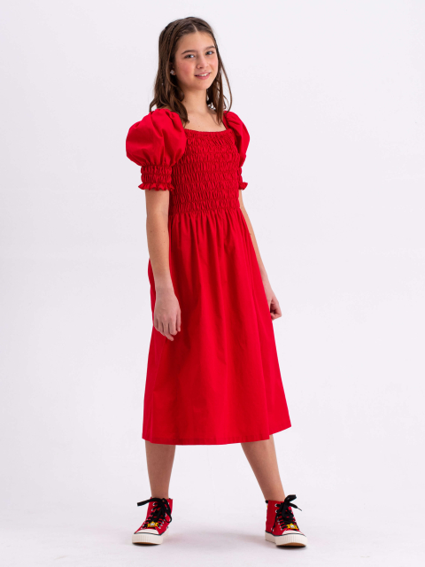 43087 Платье для девочек D649.10 красный