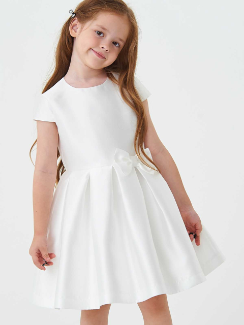 22544 Платье для девочек D182.18 белый
