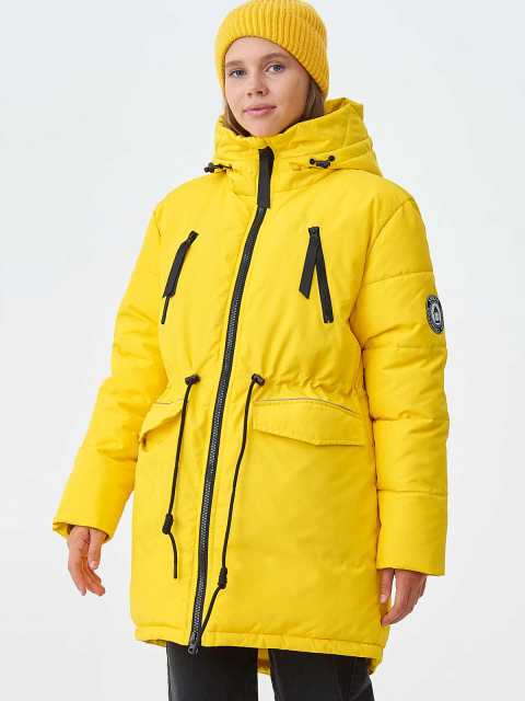 32157 Куртка (парка) для девочек Z614.01 желтый