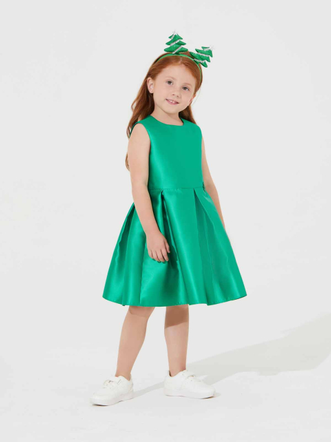 23538 Платье для девочек D948.06 зеленый