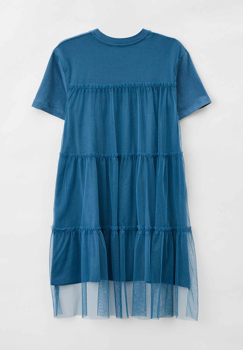 42094 Платье для девочек D653.01 морская волна