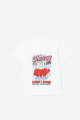 44119 Джемпер(футболка) для девочек T088.04 молочный