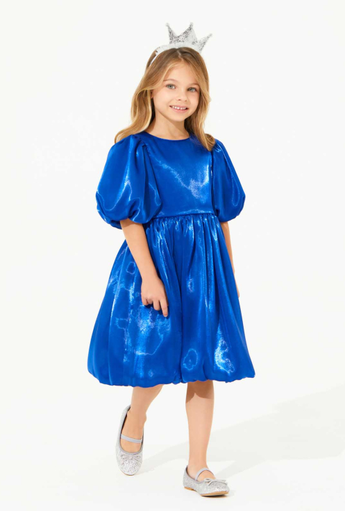 23601 Платье для девочек D971.02 ярко-синий