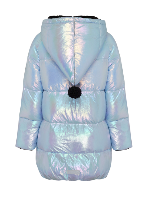 31160 Куртка (пуховик) для девочек Z114.04 голубой