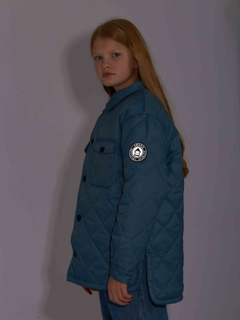 42137 Куртка демисезонная для девочек  Z131.02 морская волна