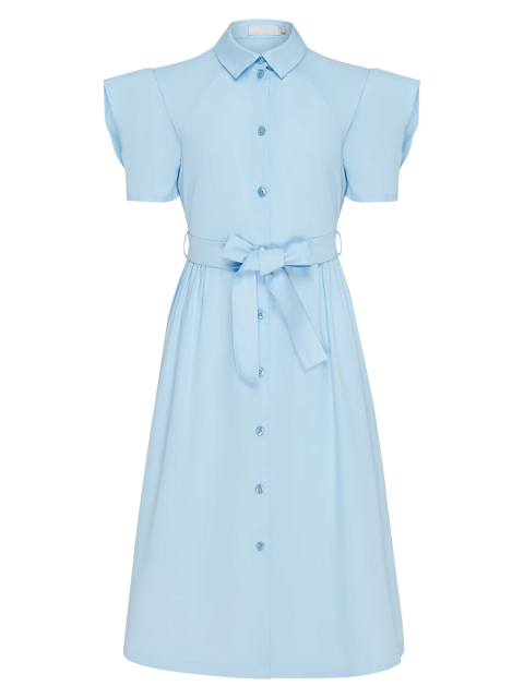 41120 Платье для девочек D452.03 голубой