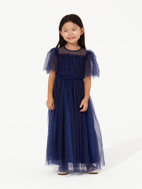 23574 Платье для девочек D975.03 синий