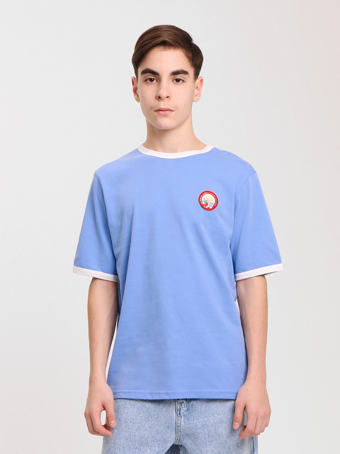 44068 Джемпер(футболка) для мальчиков T663.06 голубой
