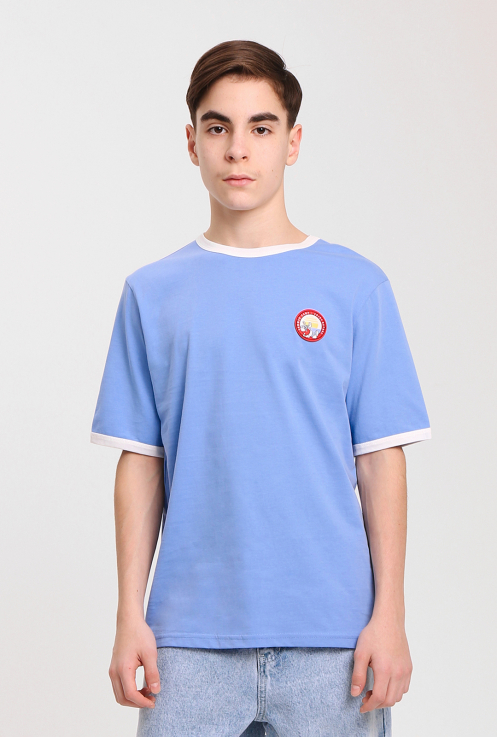 44068 Джемпер(футболка) для мальчиков T663.06 голубой